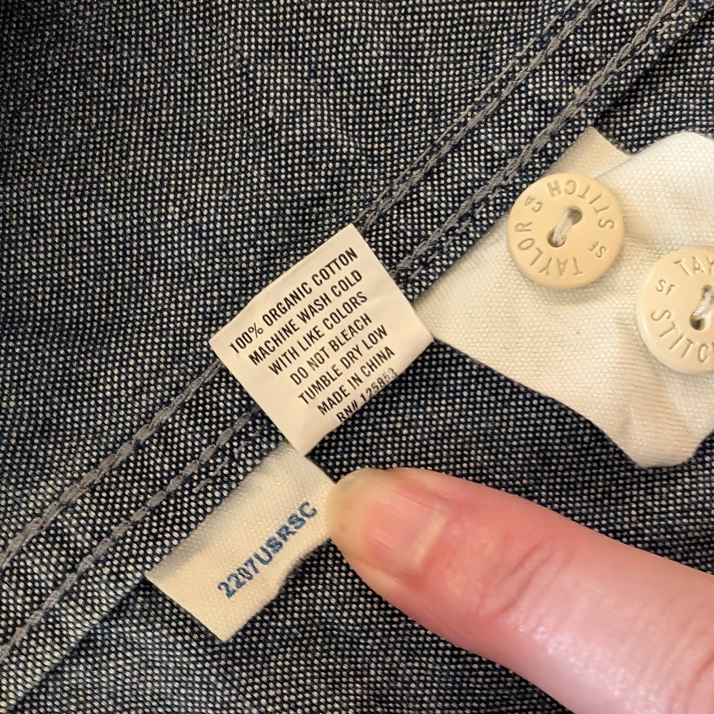 Taylor Stich Selvedge Utility Shirt - Picture 4 of 6